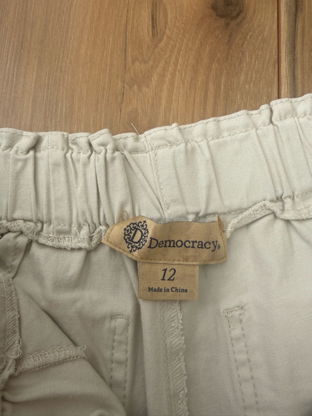 Democracy Cream Wide-Leg Women’s Cotton Pants - Picture 5 of 10